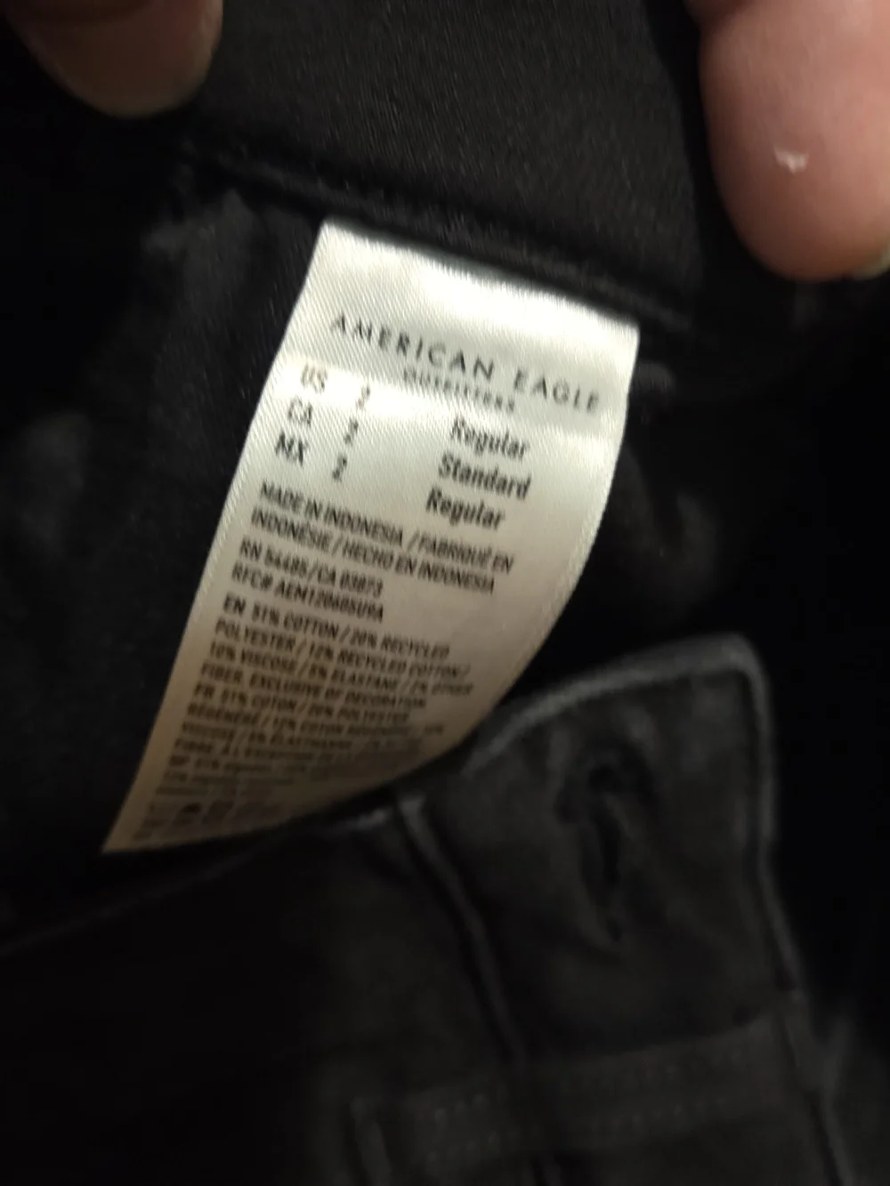American Eagle Outfitters Black and Brown Women’s Jeans Trio